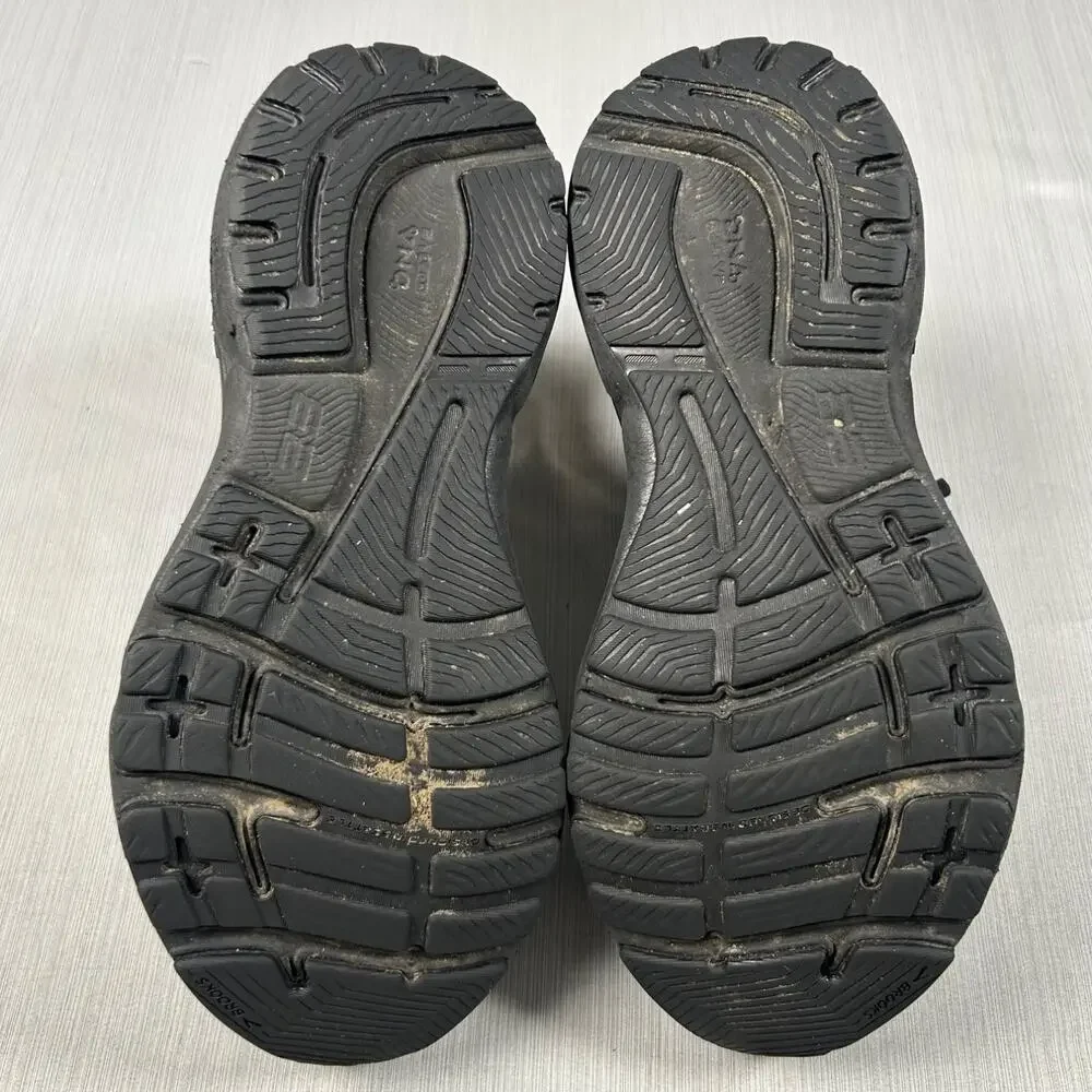 Brooks Adrenaline GTS 23 Women's Running Shoes Black Mesh Size 8 1203811B135